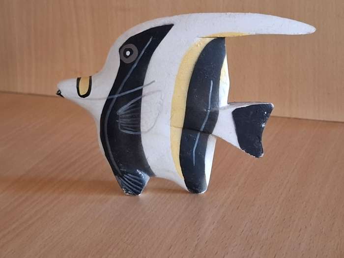 Wooden Fish Ornament - 15cm x 11cm
