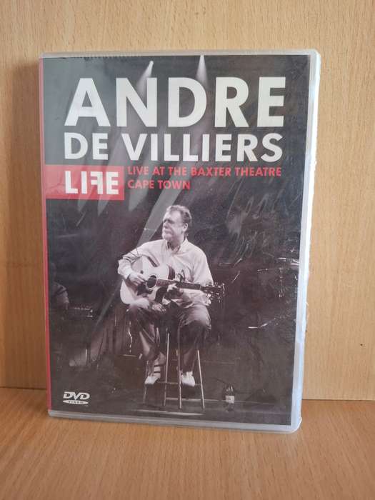 Andre De Villiers Live at The Baxter Theatre Cape Town - Dvd