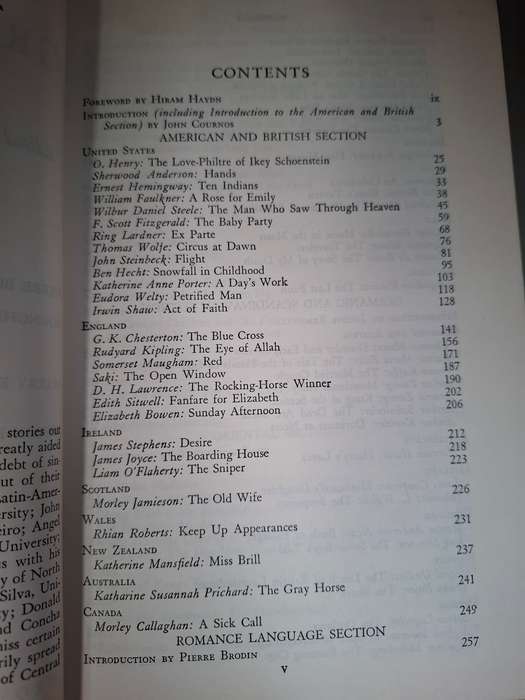 A World of Great Stories - 115 Stories, the Best of Modern Literature: Hiram Haydn, John Cournos