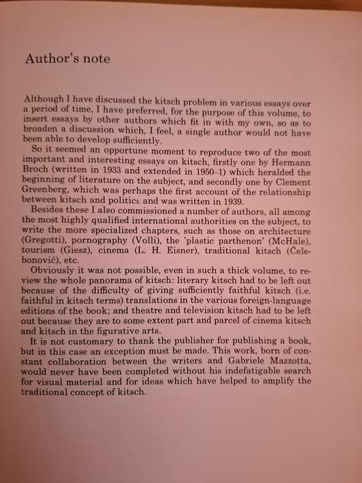 Kitsch - An anthology of bad taste : Gillo Dorfles  (Hardcover)