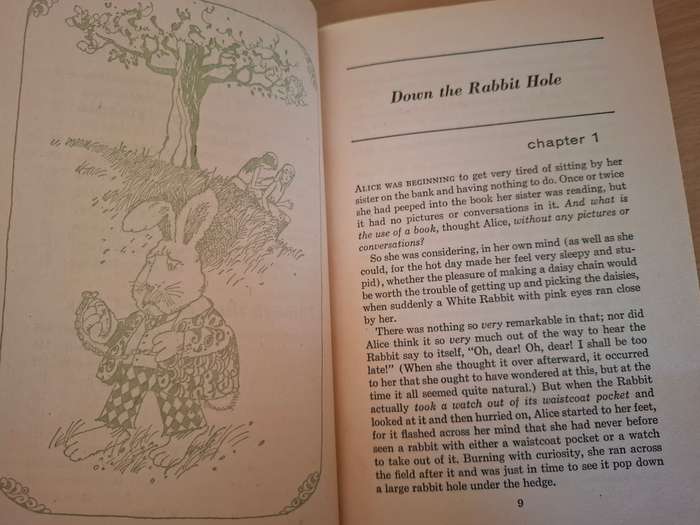 Alice in Wonderland by Lewis Carroll  (Paperback)