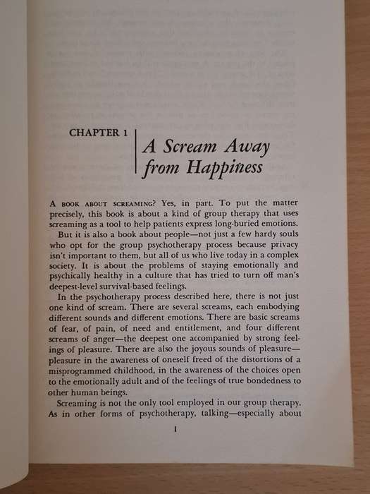 A Scream Away from Happiness : Daniel Casriel, M.D. (Paperback)