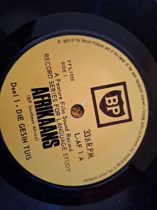 BP - English/French/German/Italian/Afrikaans Set of 4 LP