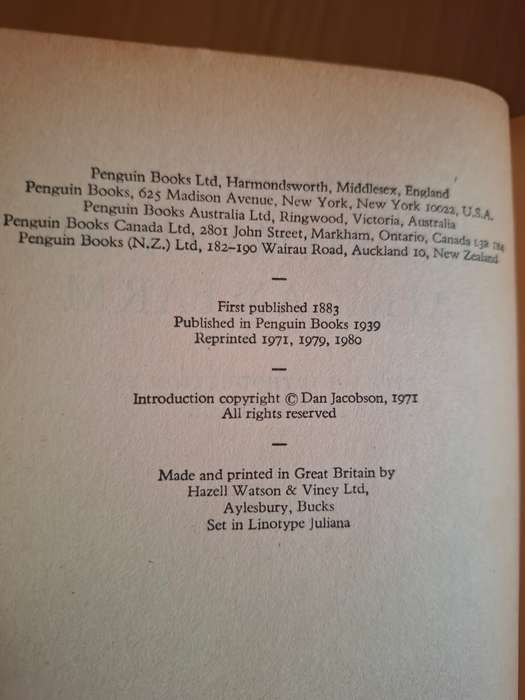 The Story of an African Farm : Olive Schreiner  (Paperback)