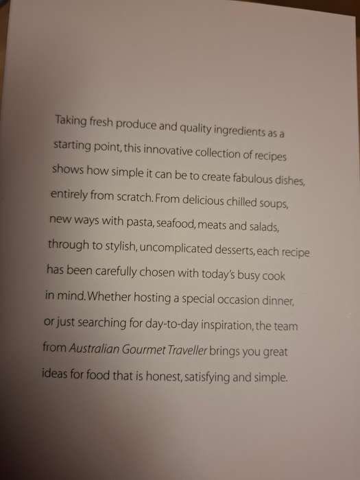 Gourmet Traveller - Simple  (Paperback)