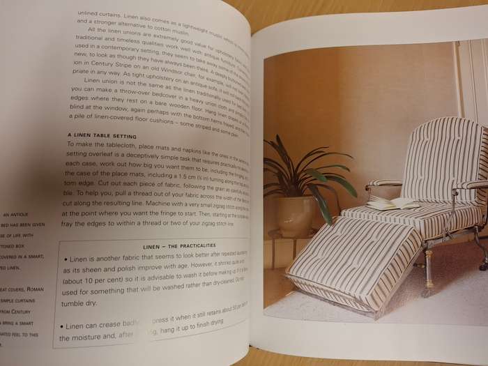 Natural Fabrics - Simple and Stylish Soft Furnishings : Ian Mankin  (Hardcover)