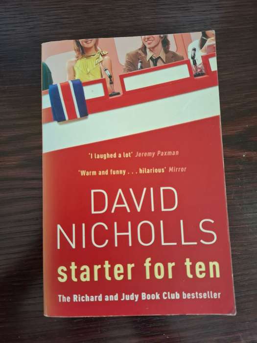 Starter for Ten : David Nicholls  (Paperback)