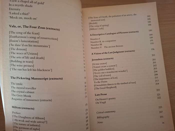 William Blake Selected Poetry and Prose Edited by David Punter  (Paperback)