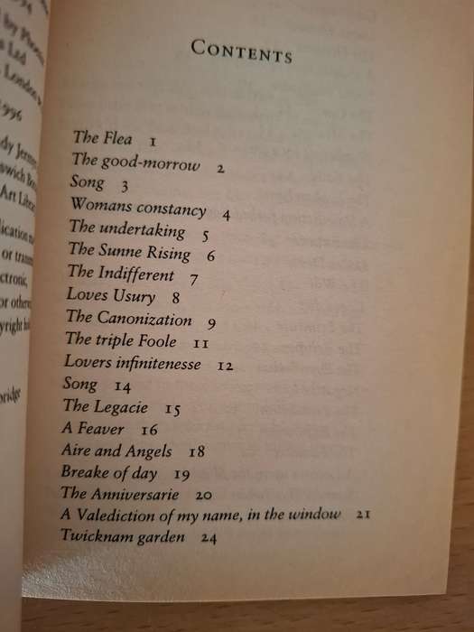 John Donne Love Poems  (Paperback)