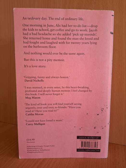 This is Not a Pity Memoir : Abi Morgan  (Paperback)