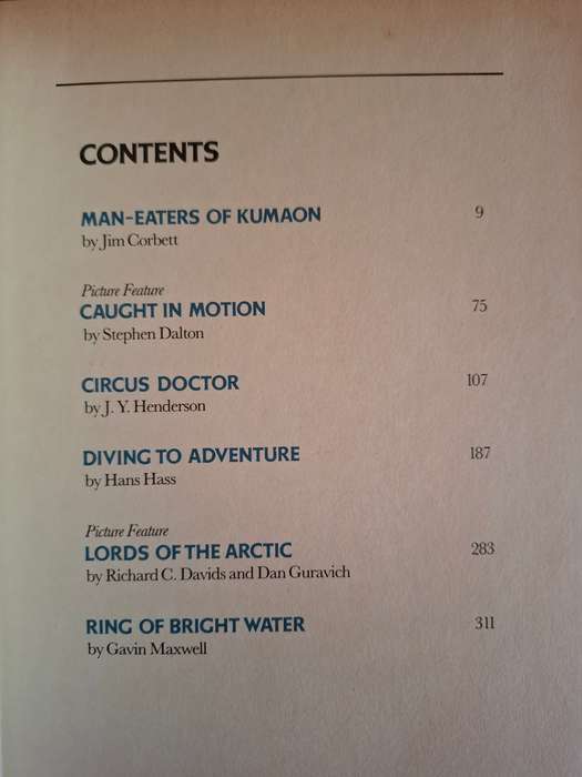 Great Stories of Men and The Animal World Volume Two (Hardcover)