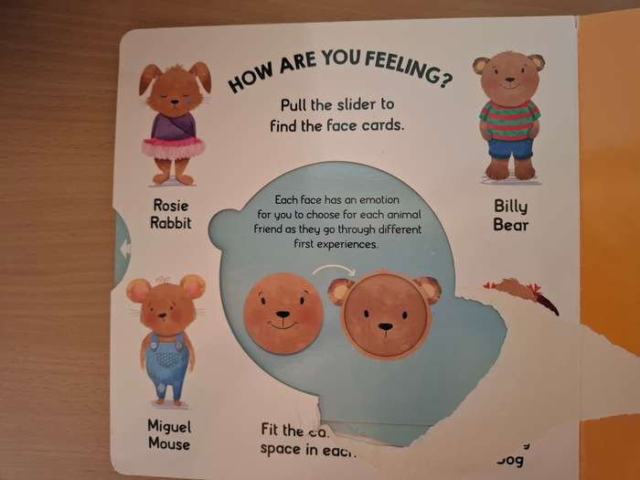 Priddy Books - How Do You Feel (A Book about Emotions) Board Book