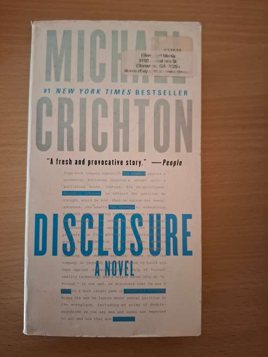 Disclosure: Michael Crichton (Paperback)