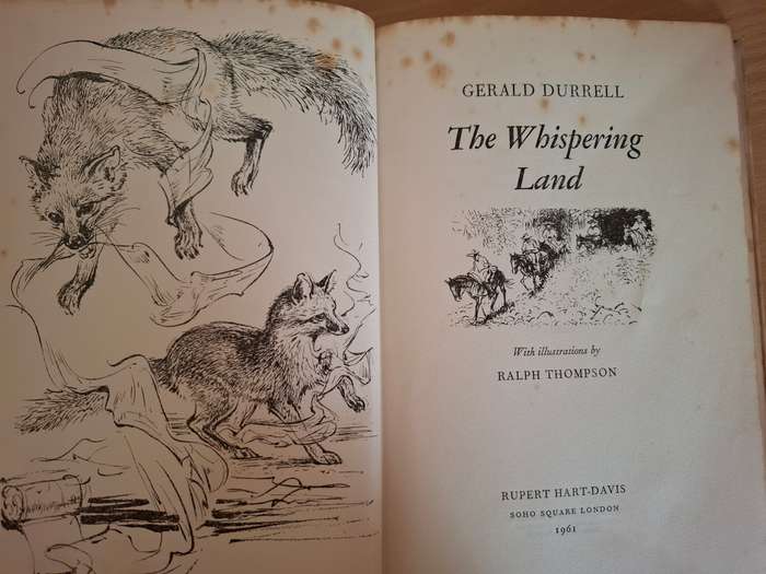 The Whispering Land : Gerald Durrell  (Hardcover)
