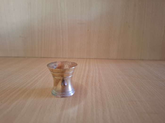 Miniature Brass Mortar - 3cm x 3cm