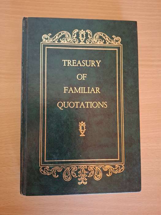 Treasury of Familiar Quotations  (Hardcover)