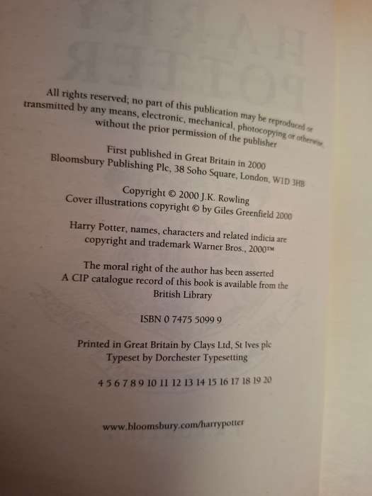 Harry Potter and the Goblet of Fire : J.K. Rowling  (Paperback)