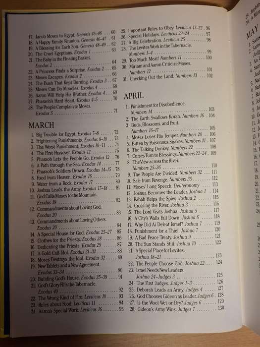 The One Year Bible for Children : Virginia J. Muir  (Hardcover)