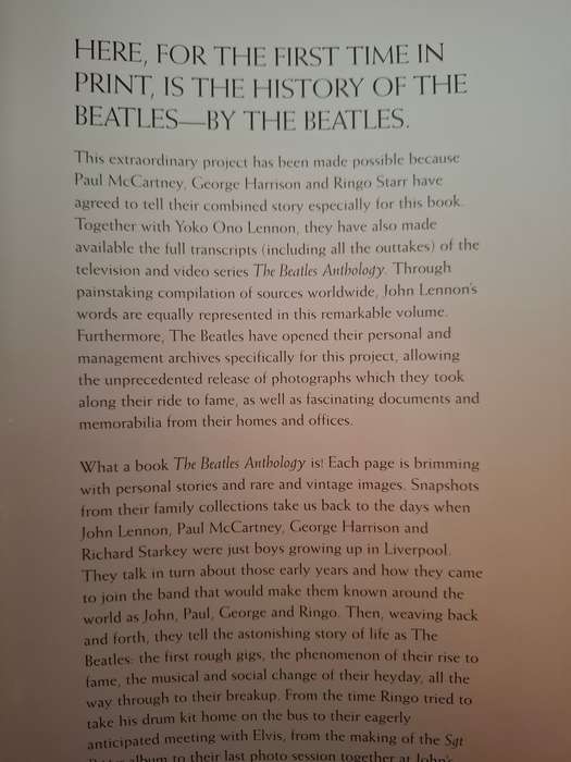The Beatles Anthology by The Beatles  (Hardcover)