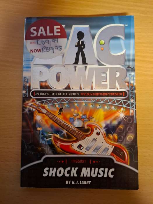 Zac Power - Shock Music by H.I. Larry (Paperback)