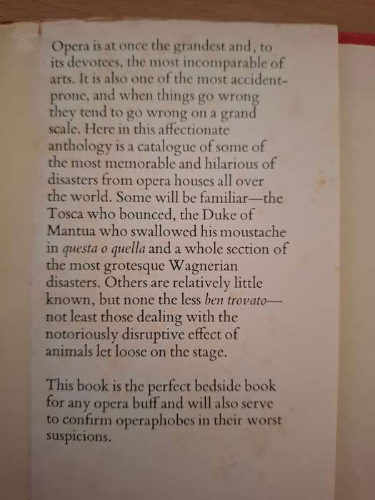 Great Operatic Disasters by Hugh Vickers (Hardcover)