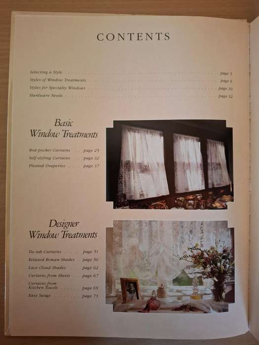 Creative Window Treatments - Forty Five Styles Shown Step-by-Step (Hardcover)