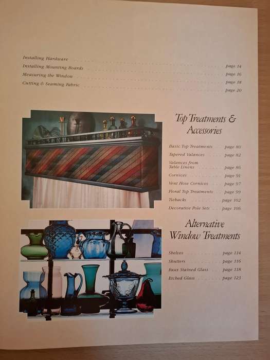 Creative Window Treatments - Forty Five Styles Shown Step-by-Step (Hardcover)