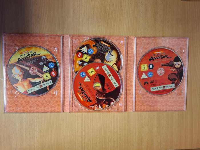Avatar - The Last Airbender - Dvd (The Completer Book 3 Collection) 4 discs
