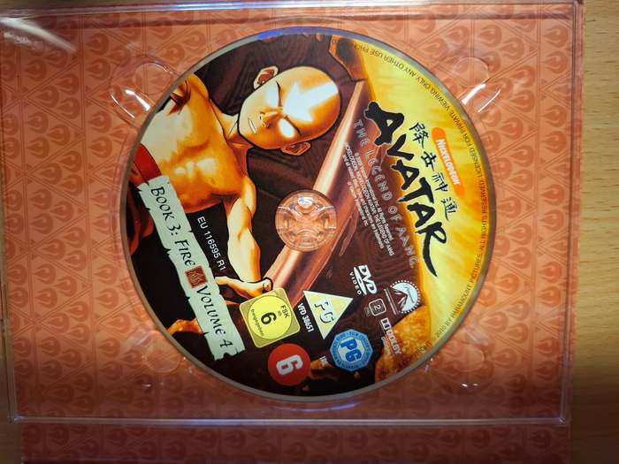 Avatar - The Last Airbender - Dvd (The Completer Book 3 Collection) 4 discs