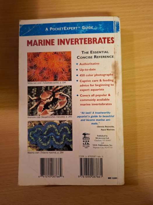 Marine Invertebrates - 500 + Essential-to-know Aquarium Species : Ronald L. Shimek, PH.D.