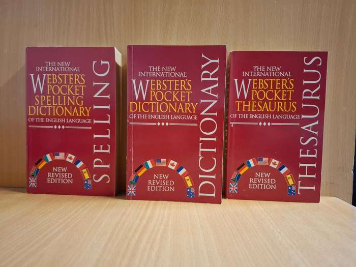 Webster`s Pocket Reference Library - 3 Volume Set