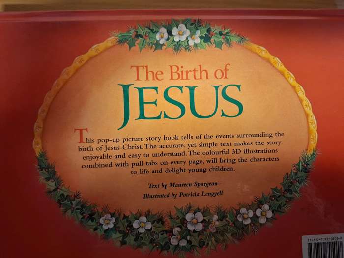 The Birth of Jesus Pop-Up Picture Story (Hardcover)