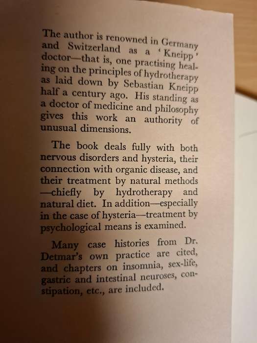 Nervous Disorders and Hysteria - Disease or Character Defect? Bernhard Detmar M.D. Ph.D.