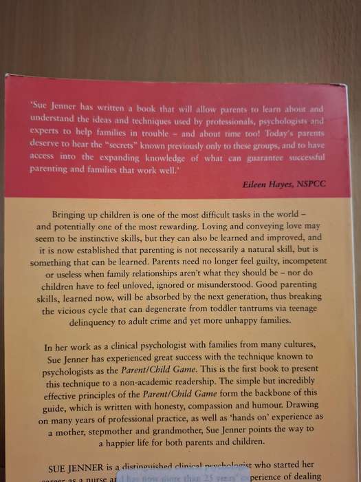 The Parent/Child Game : Sue Jenner  (Paperback)