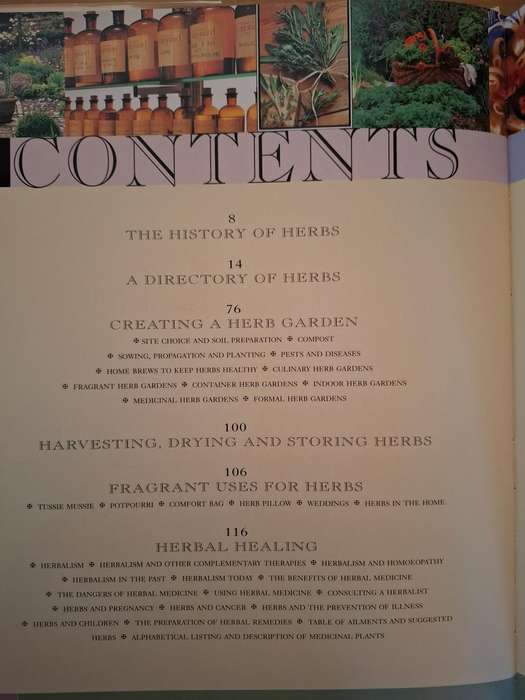 Illustrated Book of Herbs (A Directory of Herbs, Gardens, Remedies, Aromatherapy) Hardcover