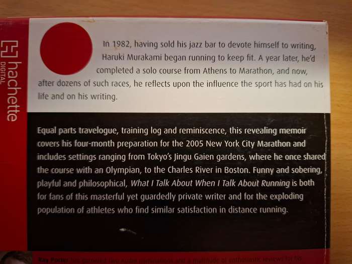 What I Talk About when I Talk About Running - Haruki Murakami (4 discs)