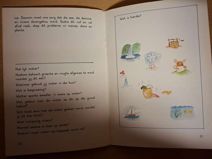 (Leer-is-Pret)  Die verhaal van water  {7-9 jaar}