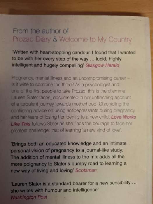 Love Works Like This - Travels through a pregnant year : Lauren Slater (Paperback)