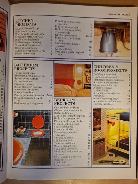 The Knack - The Illustrated Encyclopedia of Home Improvements Volume 1 (Hardcover)