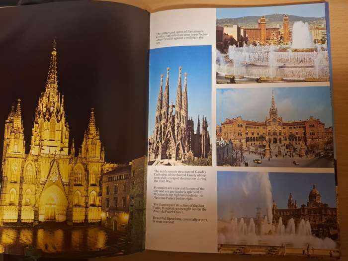 Spain - A Picture Book to Remember Her by  (Hardcover)
