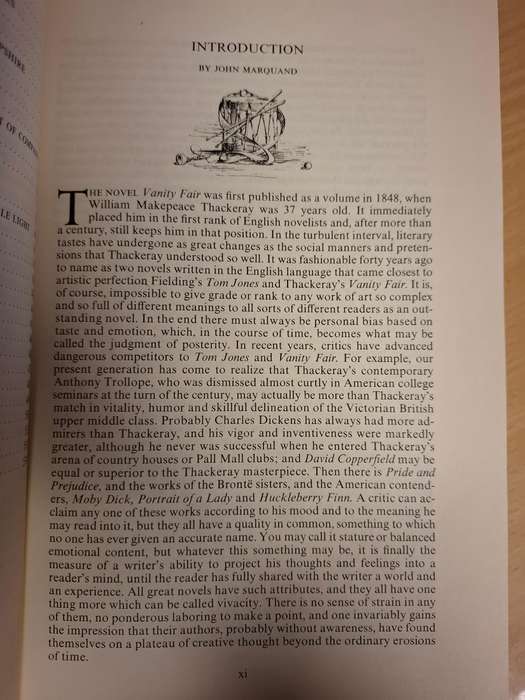 Vanity Fair by William Makepeace Thackeray  (Hardcover)