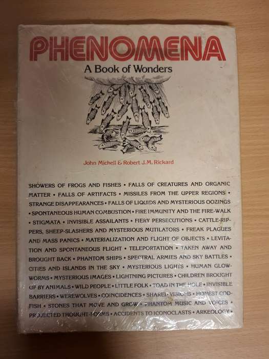 Phenomena - A Book of Wonders : John Michell & Robert J.M. Rickard  (Hardcover)