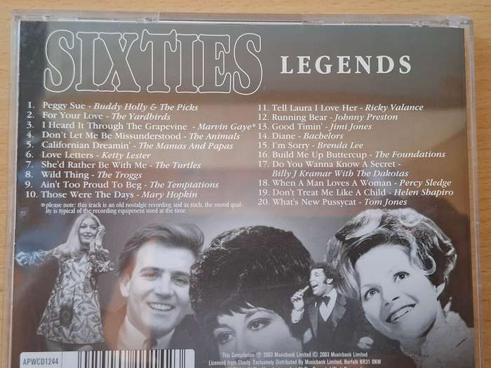 Sixties Legends - CD