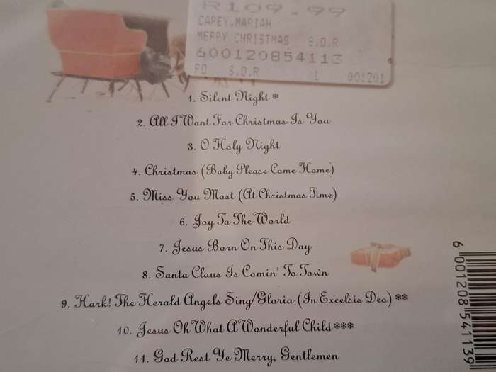 Mariah Carey -  Merry Christmas - CD