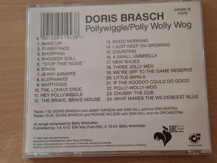 Doris Brasch - Polly Wolly Wog - CD
