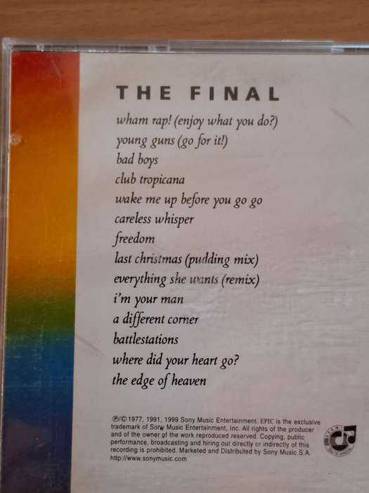 Wham!  The Final - CD