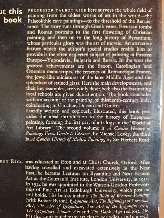 A Concise History of Painting from Prehistoric to the 13th Century: David Talbot Rice