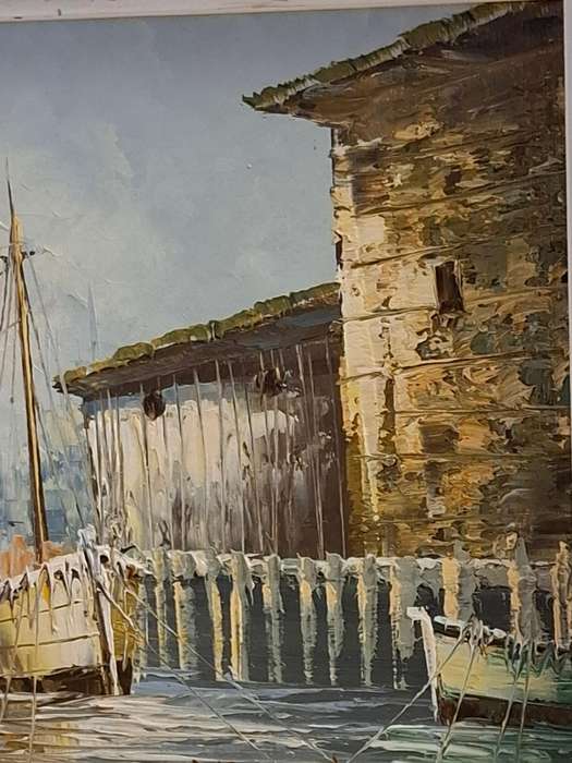 Boats - Harbour Scene -