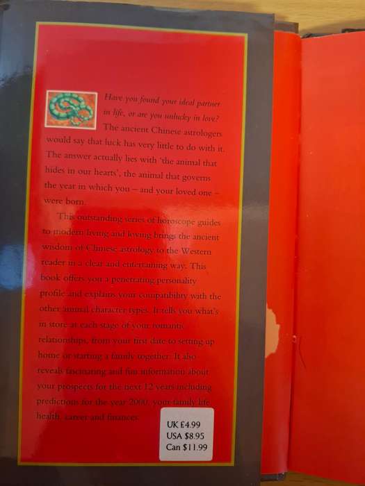 Chinese Horoscopes for Lovers - The Snake: Lori Reid  (Hardcover)