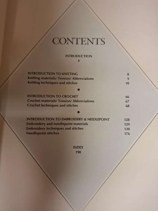 The Complete Stitch Directory (Knitting, crochet, embroidery, needlepoint) Hardcover